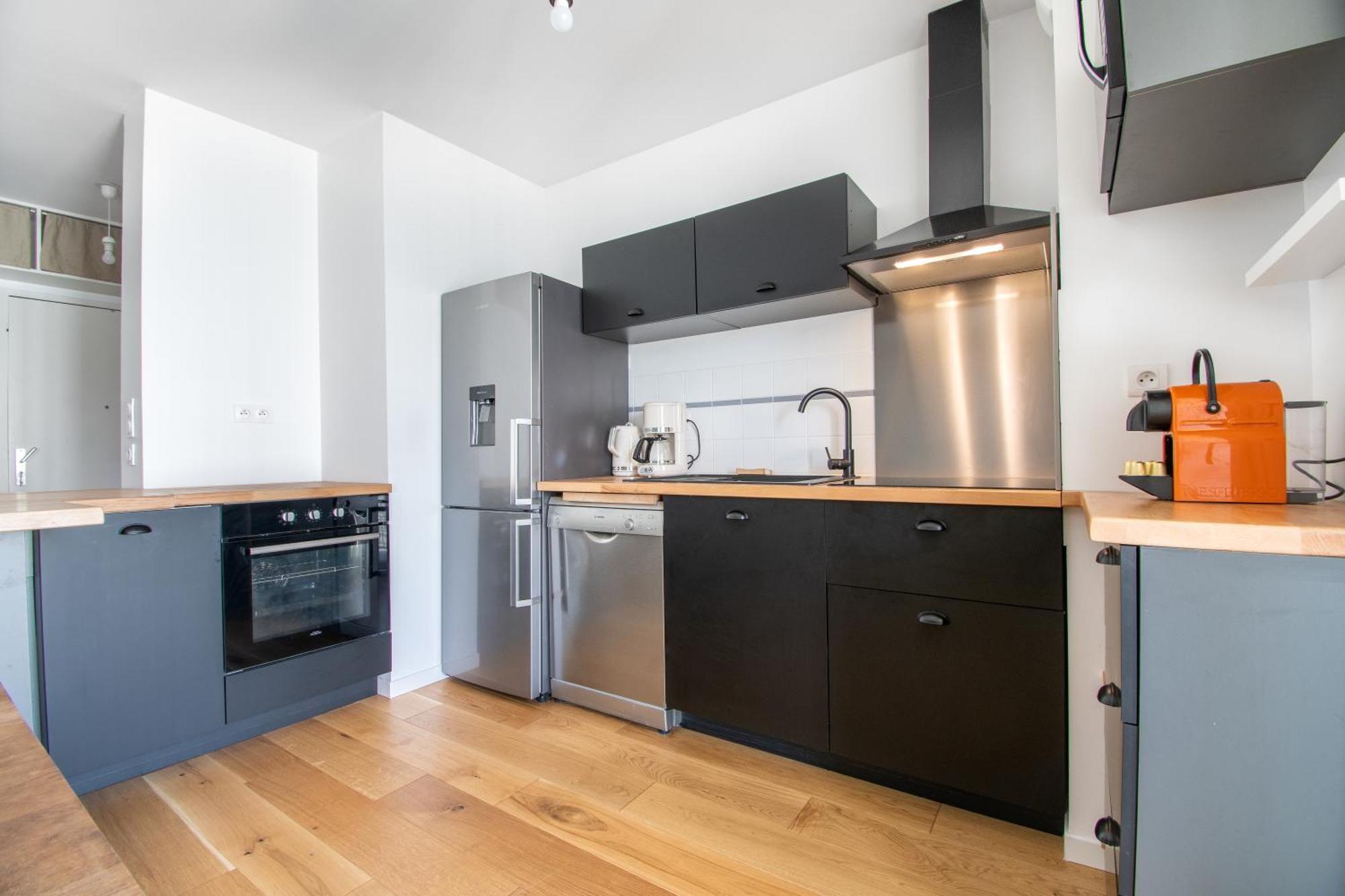 Cosy T2 De 50 M² Centre-Ville Avec Garage & Balcon Nantes Zewnętrze zdjęcie